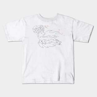 Zodiac sign Aries Kids T-Shirt